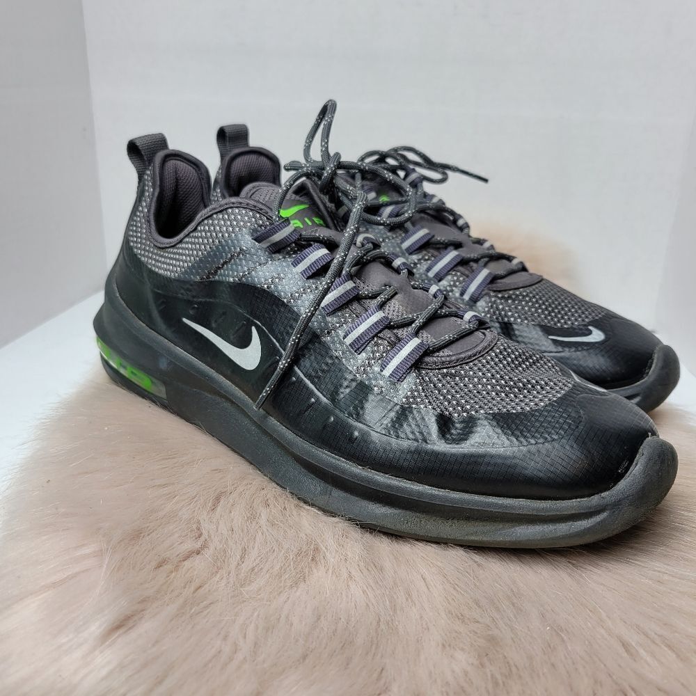 Nike Air Max Axis Premium Running Shoes Black And Grey AA2148-009 Mens Size 9.5
