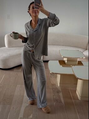 Skims Cotton Rib Sleep Set
