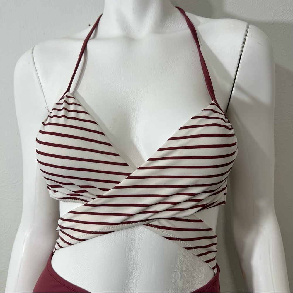 Victoria's Secret Pink Swim One Piece Bathing Suit Swimsuit Sz S - Picture 2 of 9