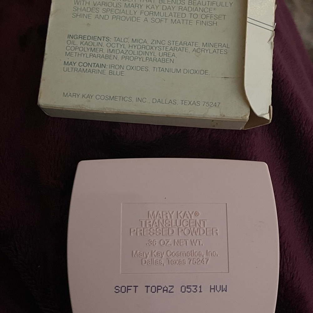 Vintage Mary Kay Translucent Powder - Soft Topaz - Picture 4 of 4