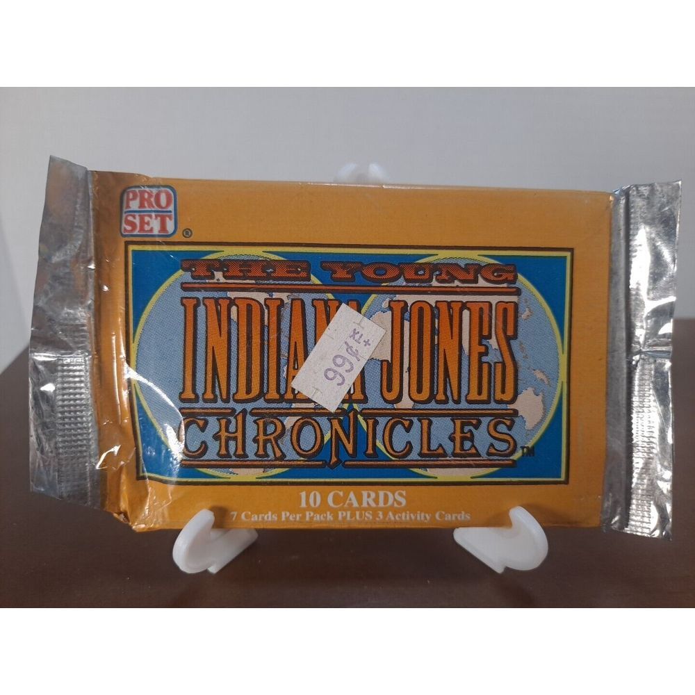 Factory Sealed Pro Set 1992 The Young Indiana Jones Chronicles Trading Cards‎