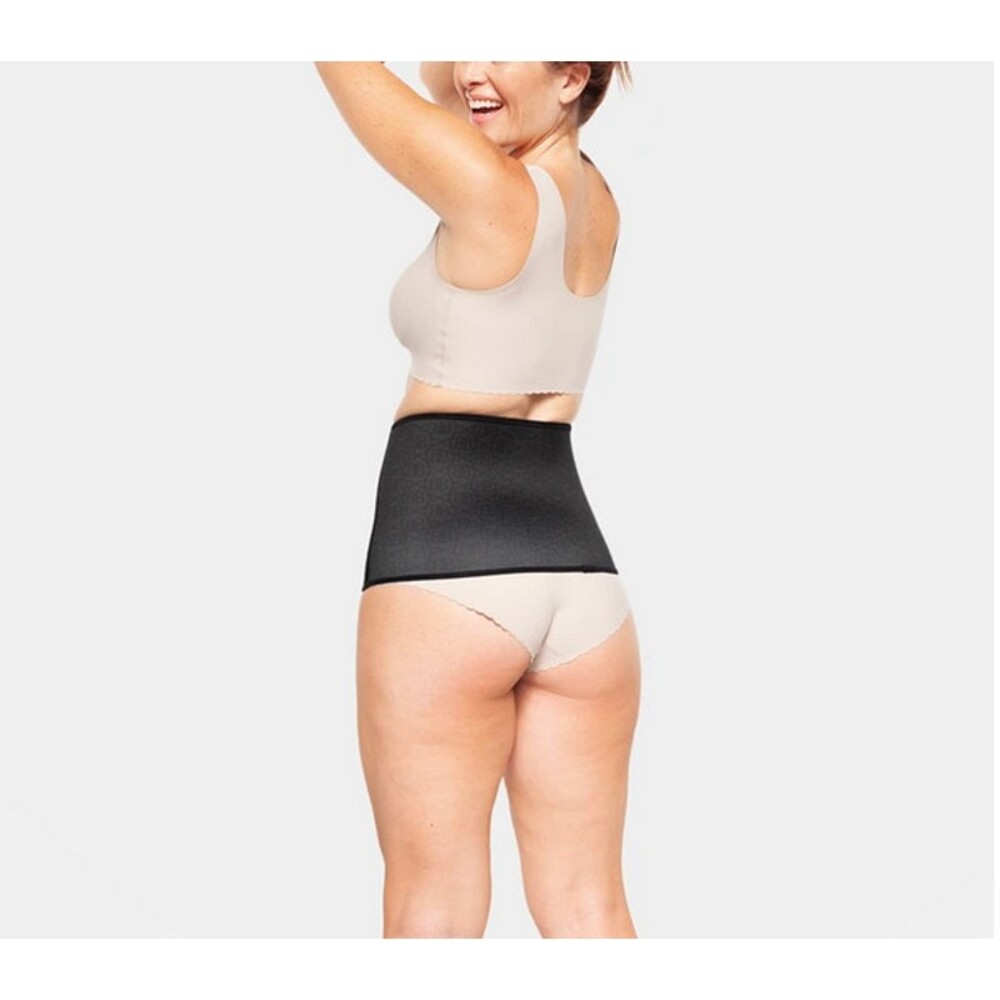 Belly Bandit Original Belly Wrap Postpartum Abdominal Support Band Nude/Black