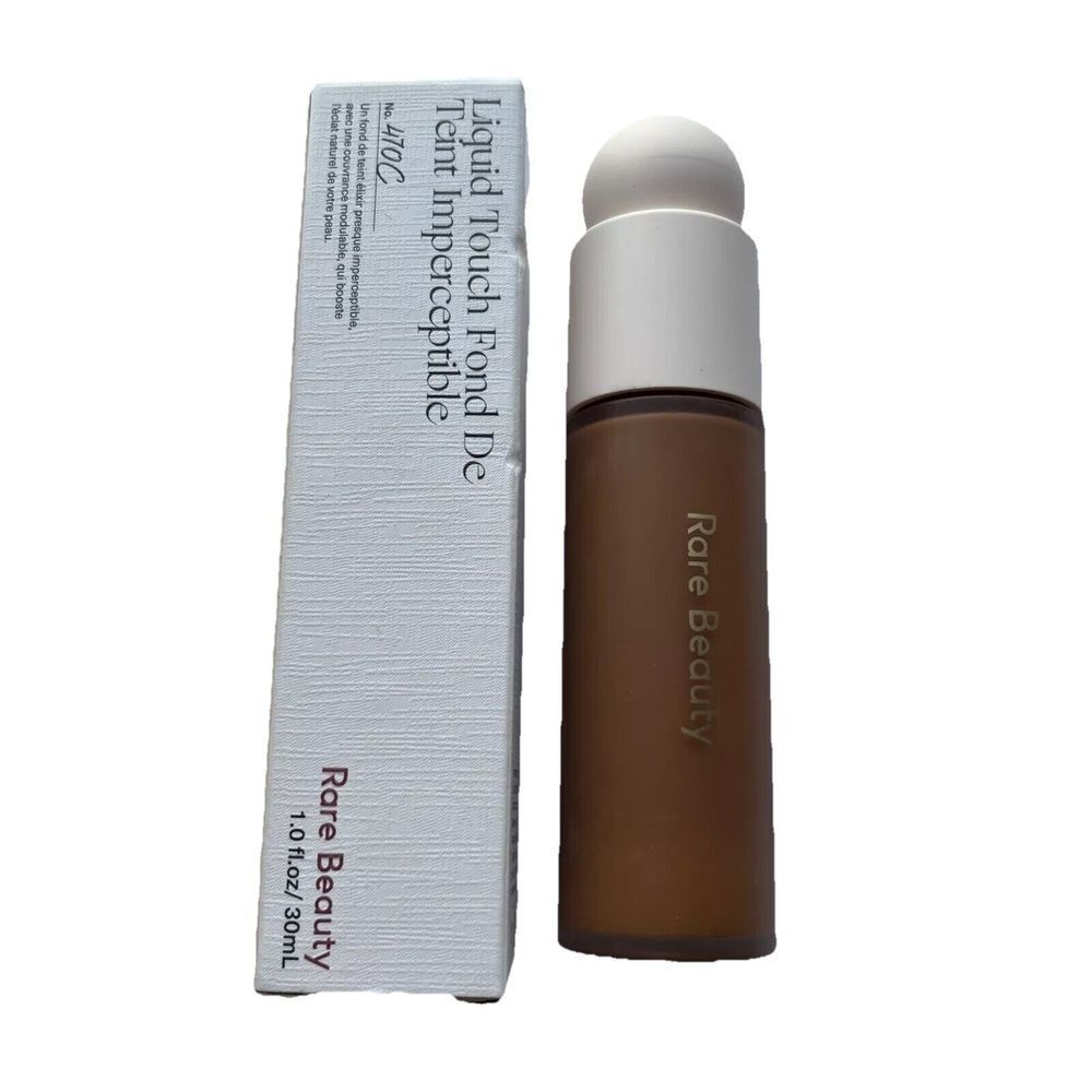 NIB Rare Beauty Liquid Touch Weightless Foundation 470C 1 fl oz Selena Gomez