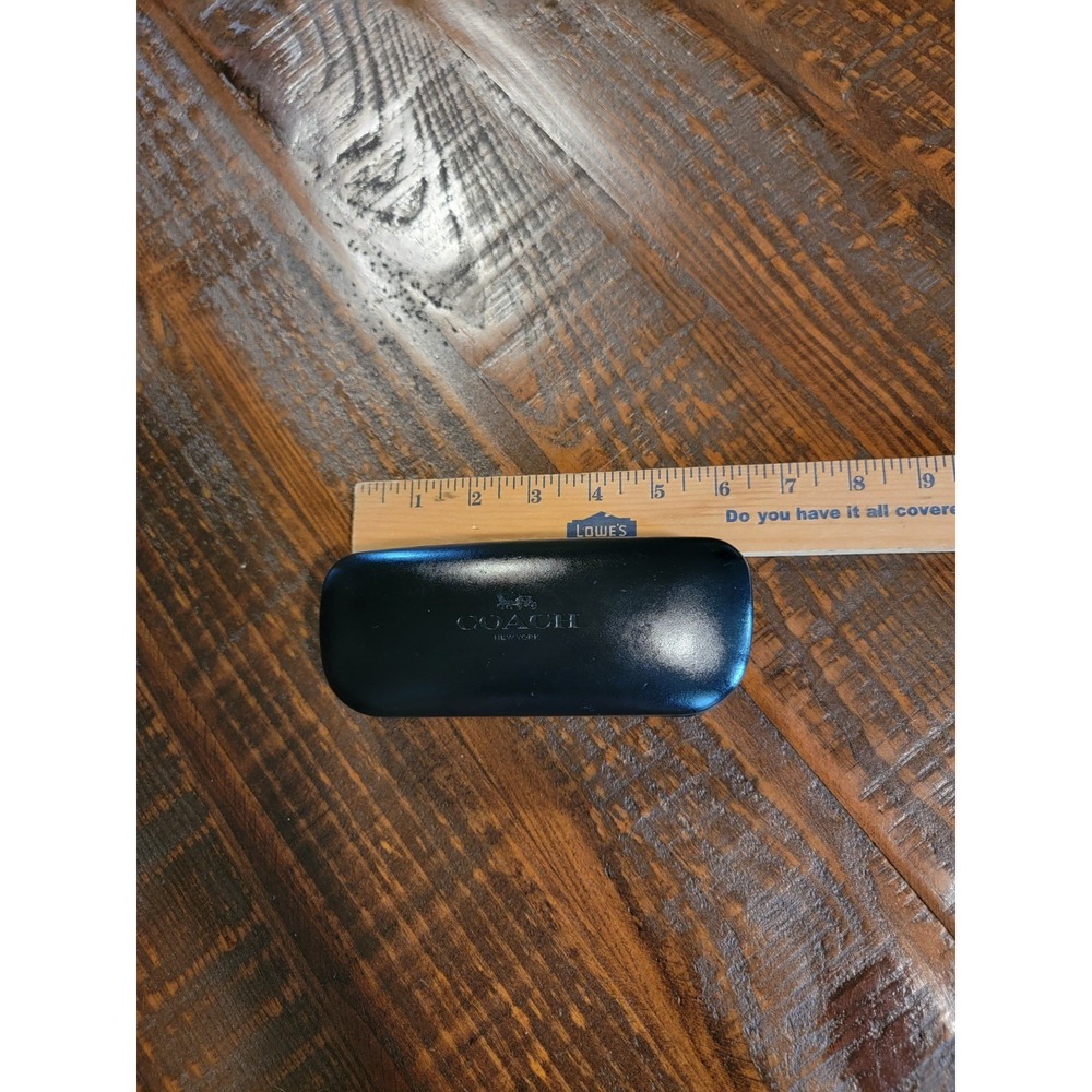 Coach New York Hard Clamshell Sunglass Case‎ Eyeglass Black