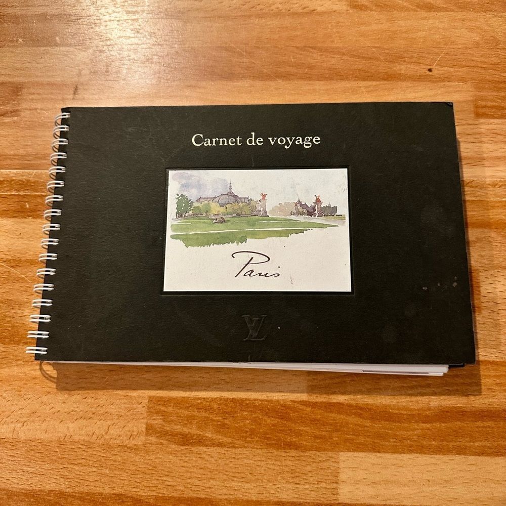 Louis Vuitton Carnet de Voyage Sketchbook