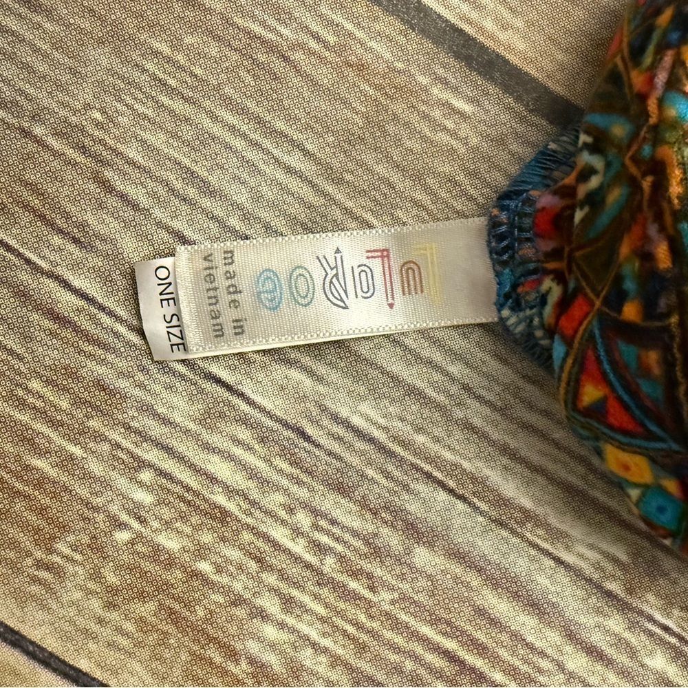 Lularoe Kaleidoscope Print Leggings - Picture 3 of 3