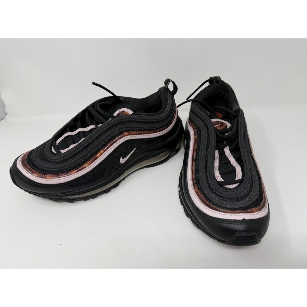 Nike Air Max 97 SE Women US 8 Woodgrain Black Sneakers CU4751.001‎