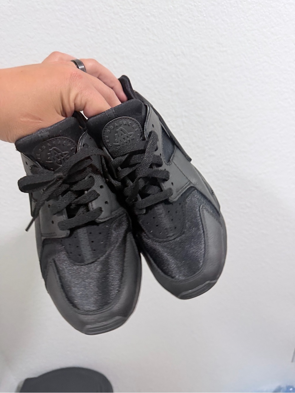 Nike black huarache - Picture 7 of 9