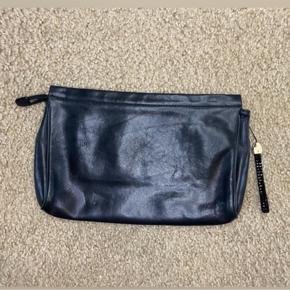 Coach Black Leather Clutch - Picture 2 of 3