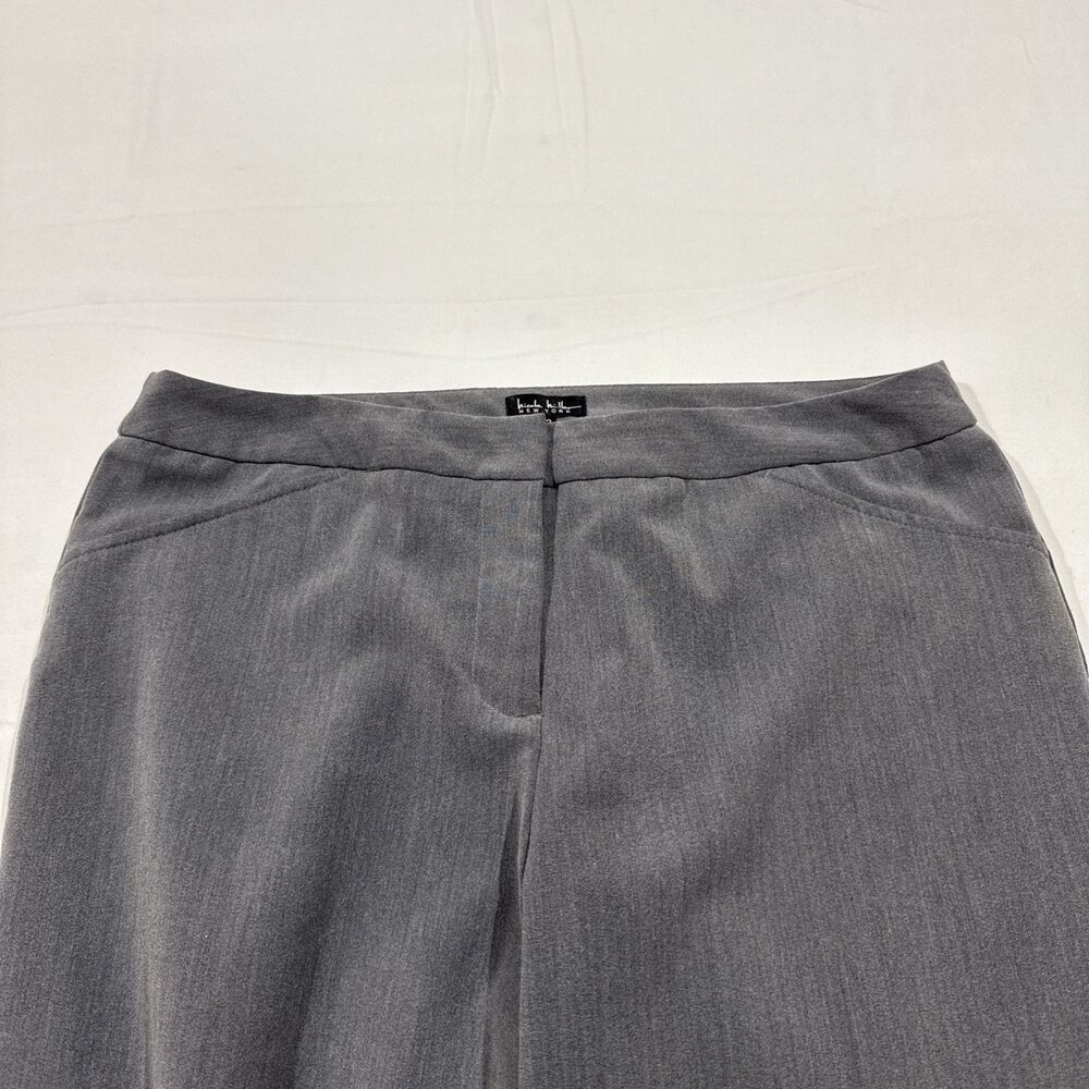 nicole miller linen pants Size 12 Gray - Picture 3 of 9