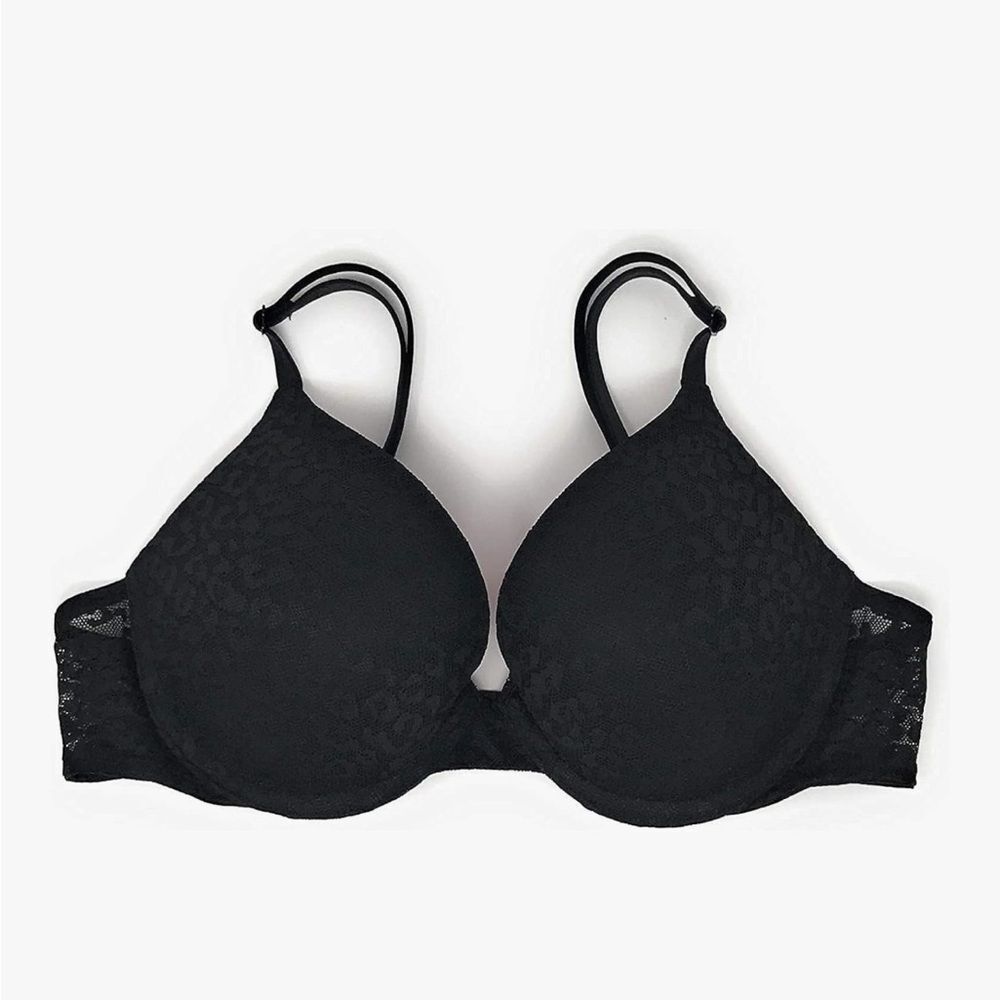 VS Pink Push-up Bra Black Pink 34 B