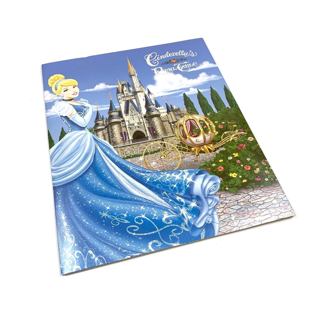 WDW Magic Kingdom Cinderellas Royal Table Photo‎ Folder Frame Night Castle Blue