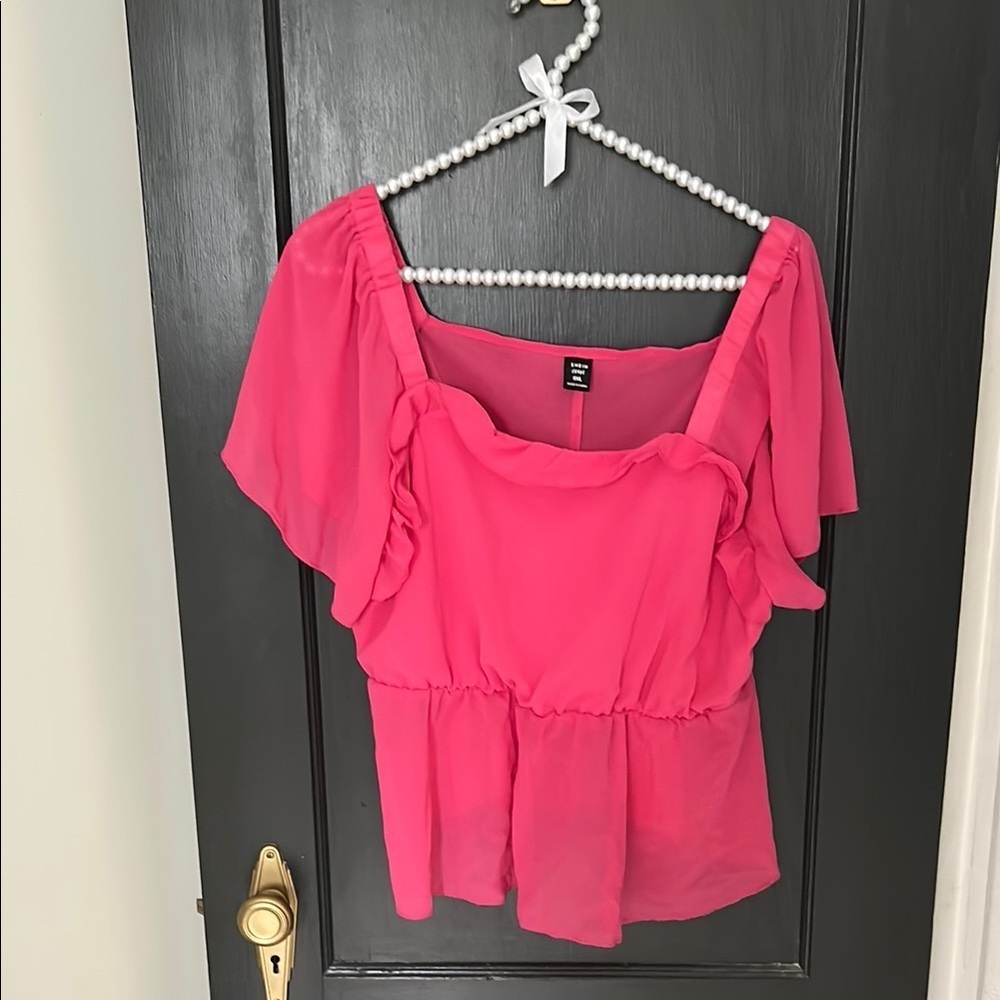 SHEIN Pink Blouse