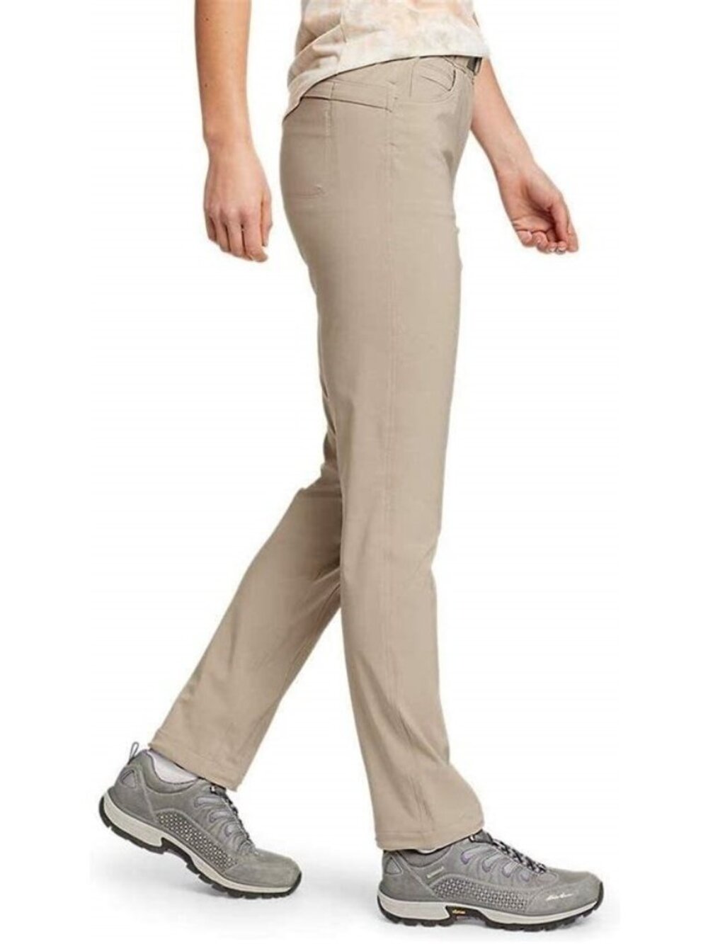 EDDIE BAUER ClimaTrail Pants Womens 8 Outdoor Stretch Hiking Golf UPF 50+