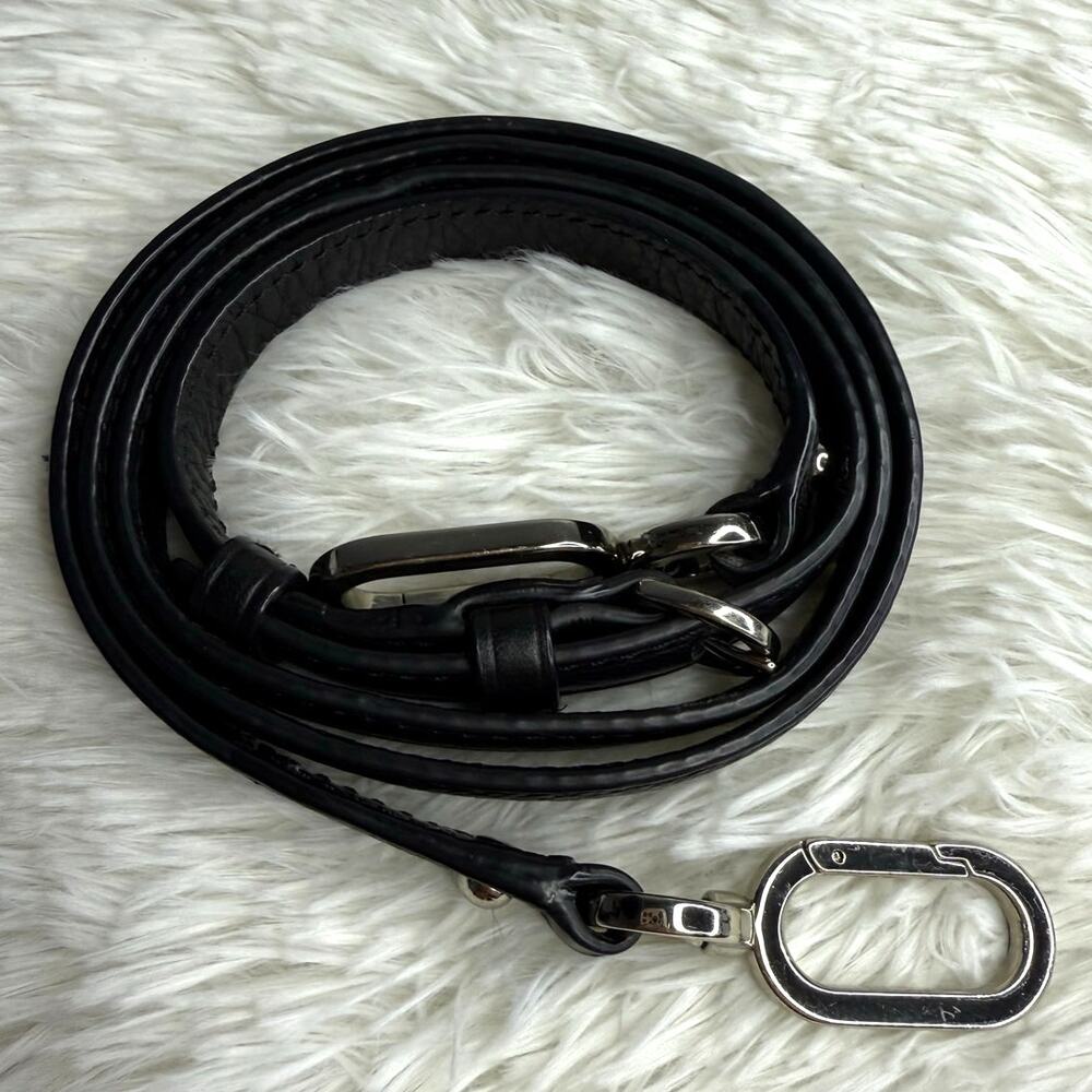 Black Silver Crossbody Replacement Strap