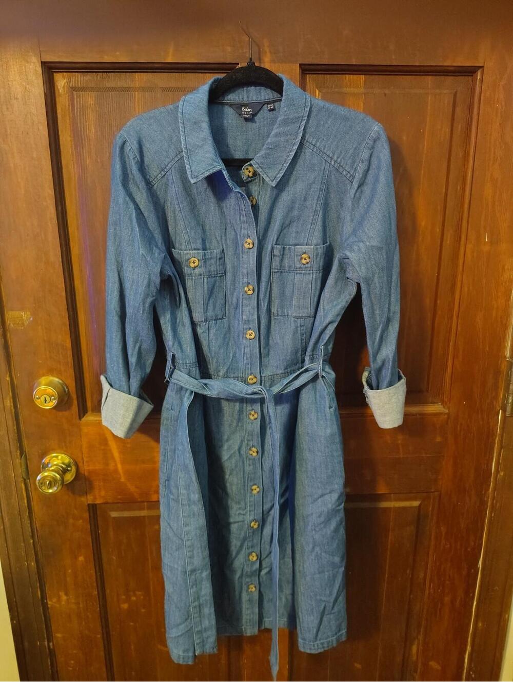 Boden Denim Dress Size US 10R