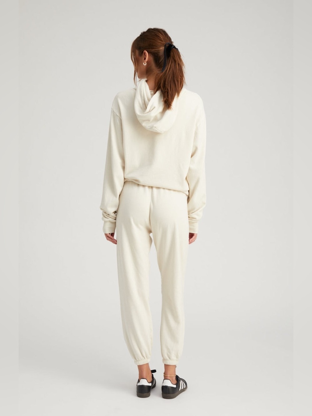 SPRWMN Heart Hoodie and Sweatpants Vintage White Cream - Picture 5 of 15