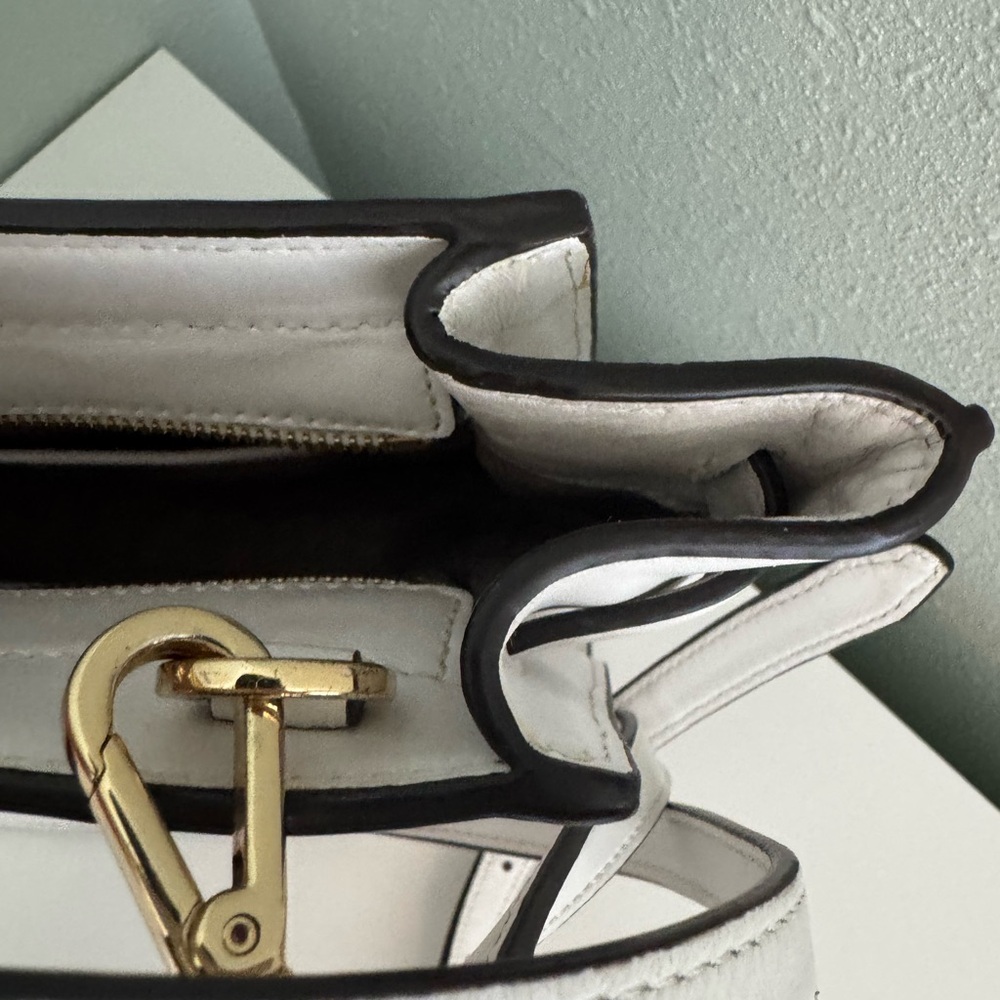 Michael Kors White Small Satchel - Picture 7 of 14