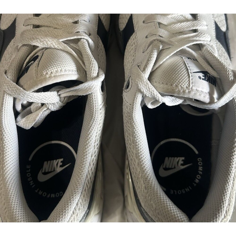 Nike Air Max System Men’s Size 11.5 White Black Shoes Sneakers DM9537-102 - Picture 7 of 12