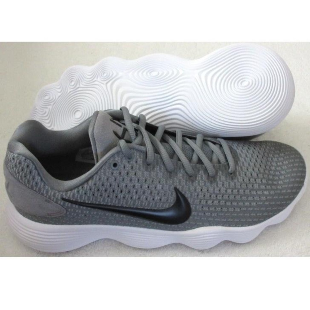 Nike Men's Hyperdunk 2017 Low Cool Grey Wolf Grey Basketball Shoes Size 10 New