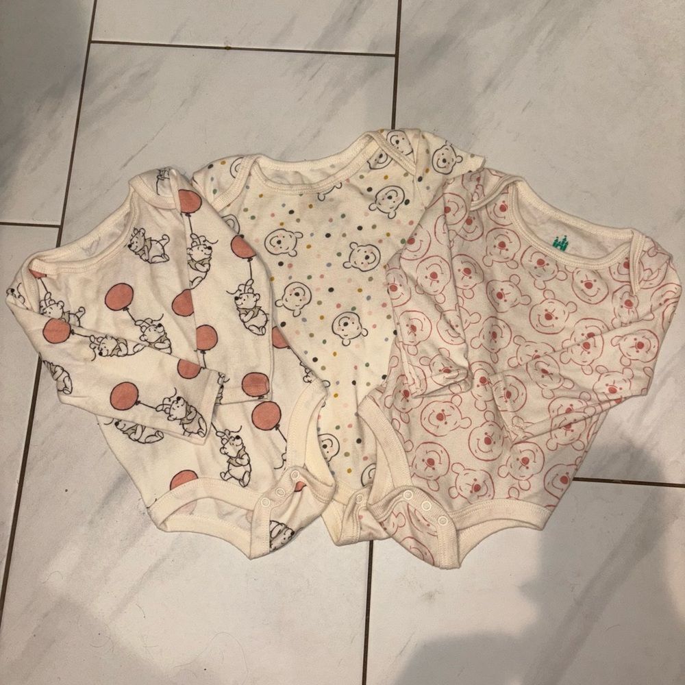 Three Piece Winnie the Pooh Disney bundle