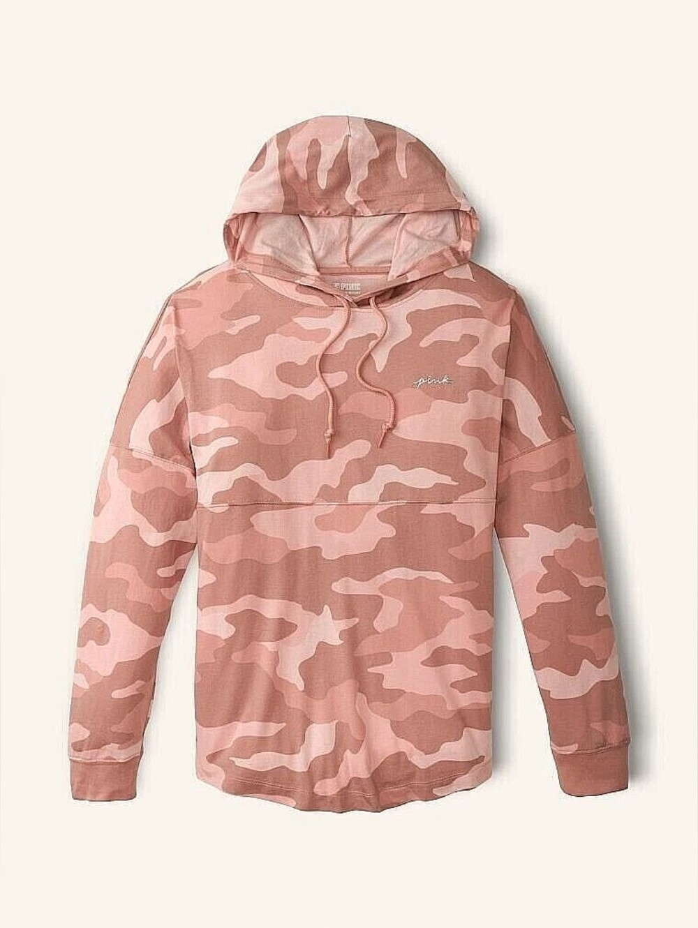 PINK Victoria's Secret Pink Camo Drawstring Hoodie - Picture 3 of 7