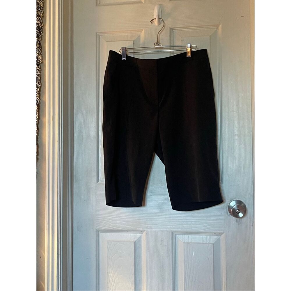Cutter & Buck Womens Black Stretch Active Bermuda Golf Shorts Size 12 - Picture 7 of 11