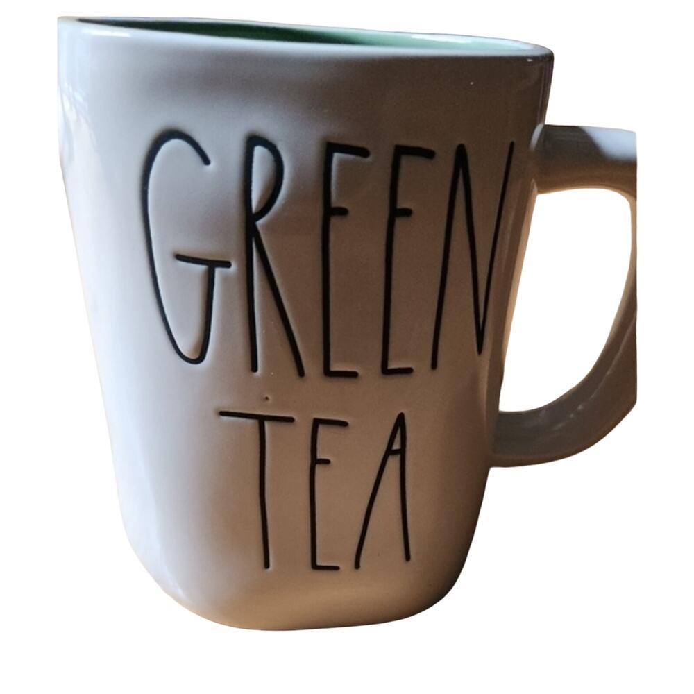 RAE DUNN Green Tea Mug Coffee Cup