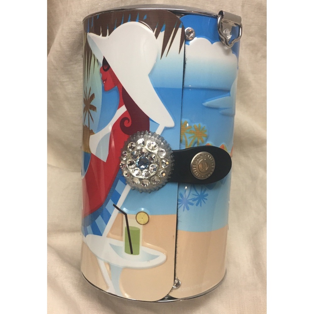 Littlearth (Rare)Sand‎ n Sun A Road Flair Swarovski,Spring Break, Beach Purse