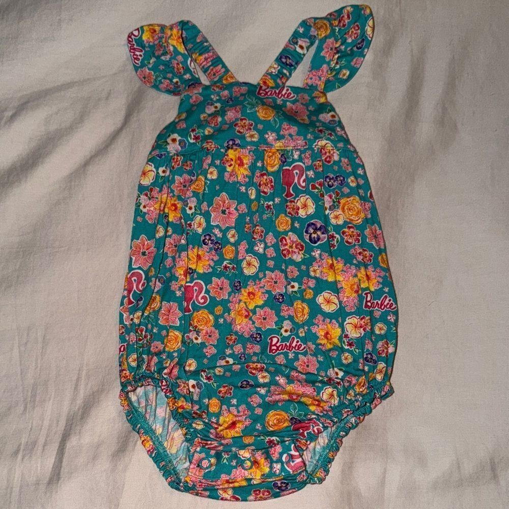 Posh Peanut Barbie Floral Bodysuit