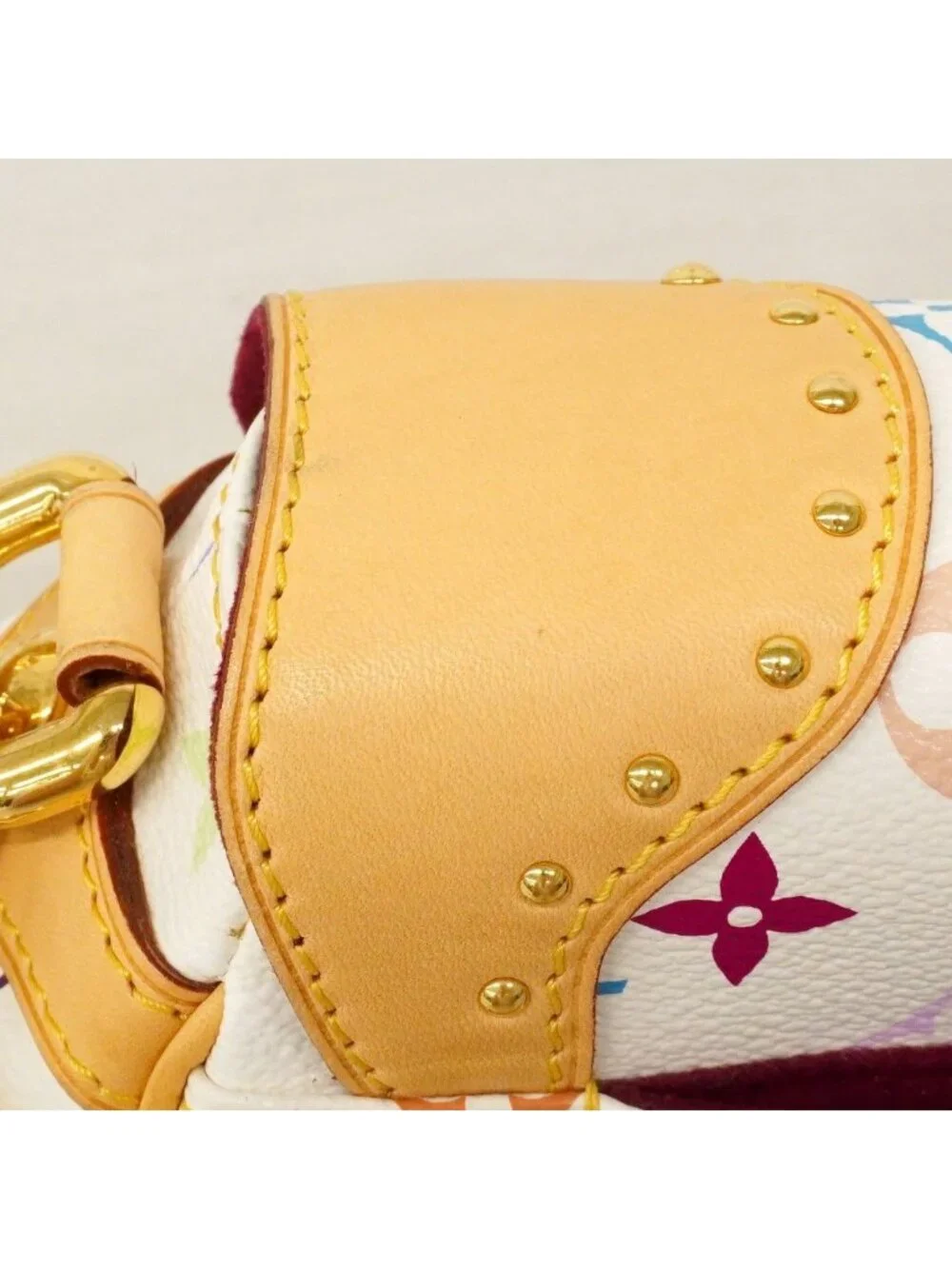 Louis Vuitton Handbag Monogram Multicolor Marilyn Blanc - Picture 6 of 10