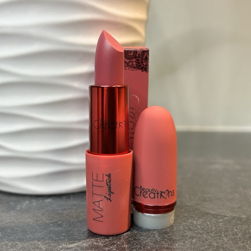 Beauty Creations Matte Lipstick- BITE ME LS03, 0.13 oz New In Box