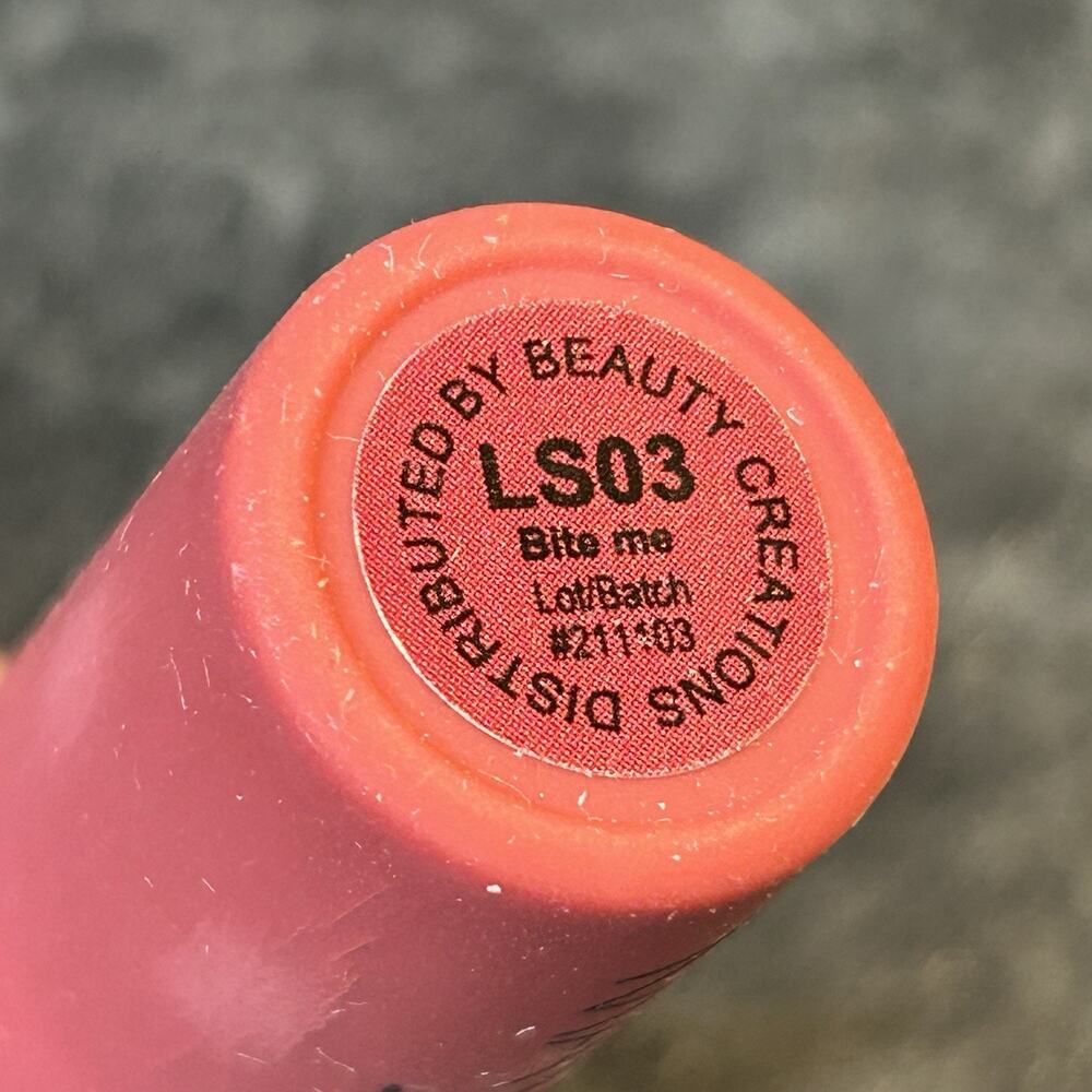 Beauty Creations Matte Lipstick- BITE ME LS03, 0.13 oz New‎ In Box - Picture 4 of 8