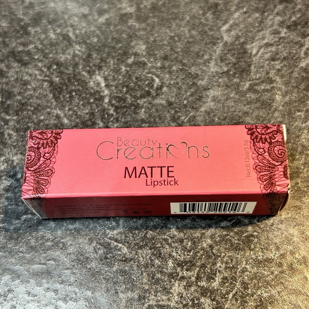 Beauty Creations Matte Lipstick- BITE ME LS03, 0.13 oz New‎ In Box - Picture 5 of 8