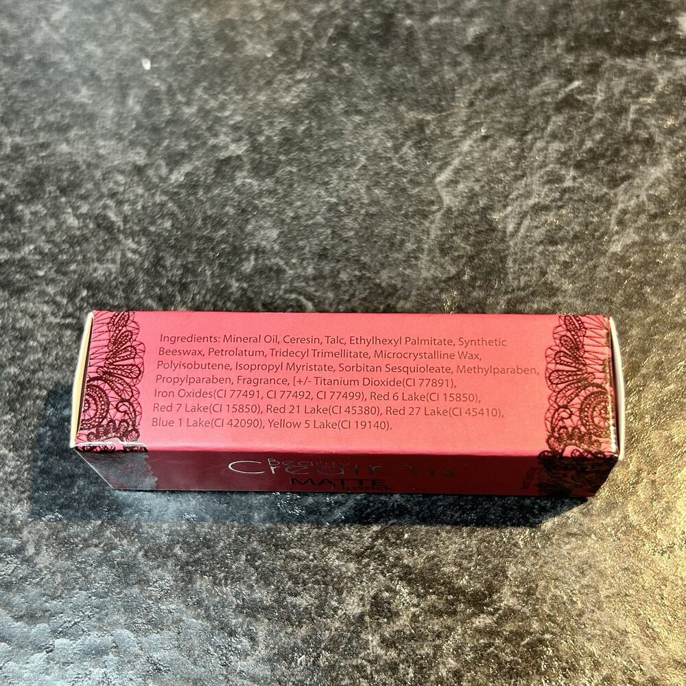 Beauty Creations Matte Lipstick- BITE ME LS03, 0.13 oz New‎ In Box - Picture 8 of 8