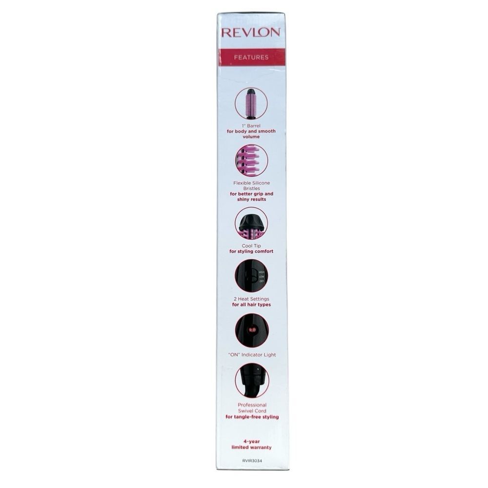 🔃Revlon Pro Collection Heated Silicone Bristle Barrel Brush - Picture 3 of 6