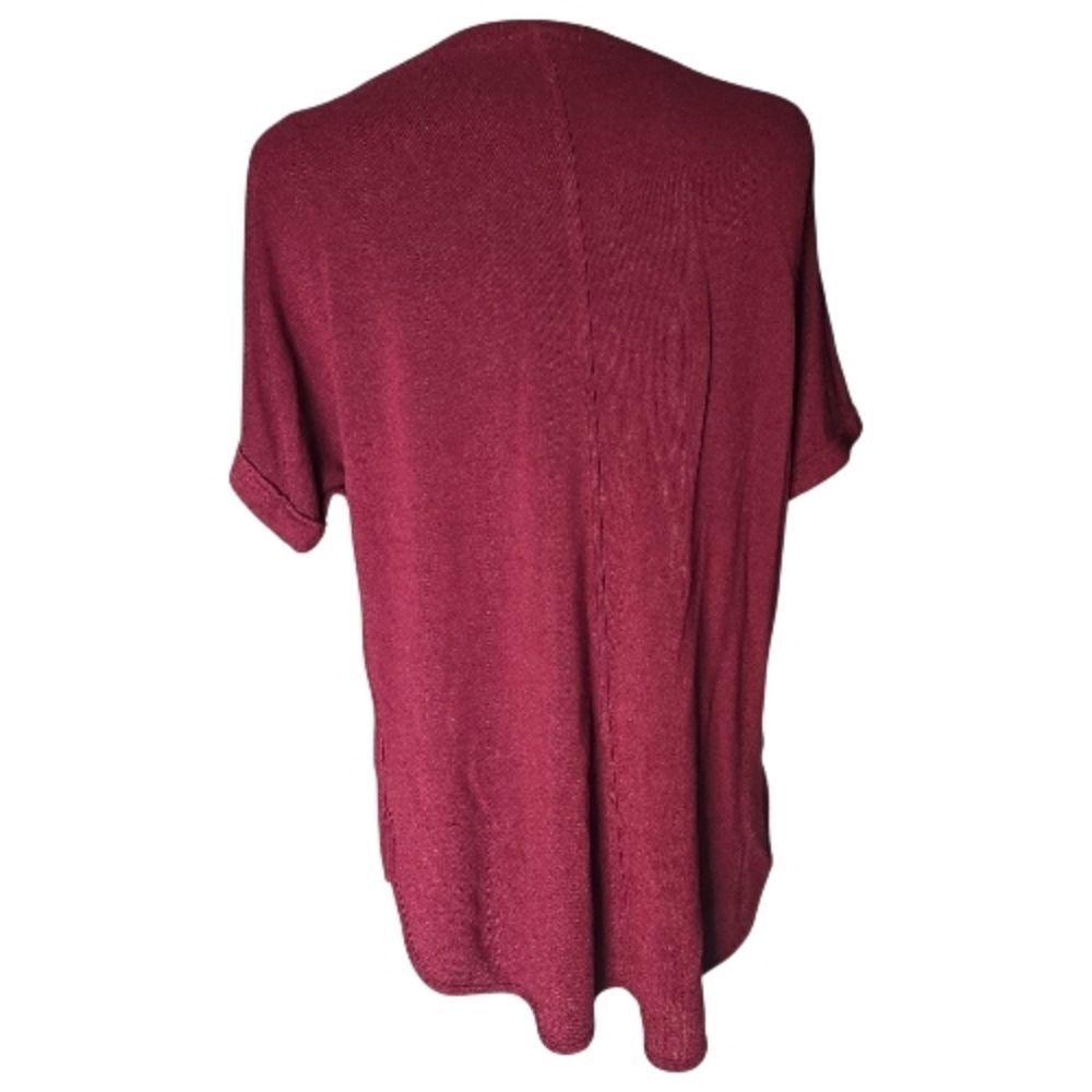 Matty M Burgundy Short Sleeve Tee - XL - Picture 5 of 7