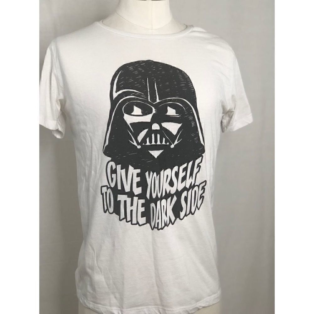 Star Wars Men’s White Graphic T Shirt