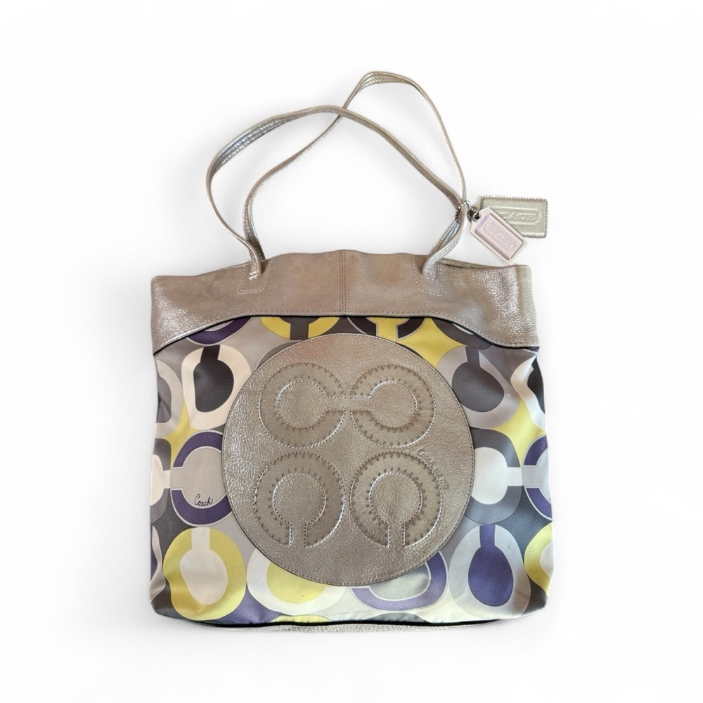 Vintage Coach Julia OP Tote Bag/  Vintage Coach Bags Y2K Vintage Coach