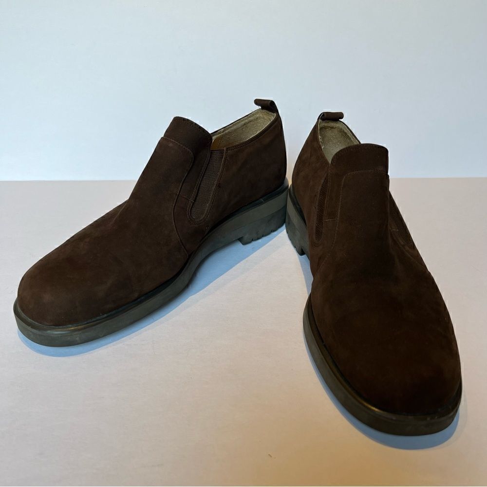 Jones New York Women's Soft Touch Style Suede Brown Loafer Size 8M
