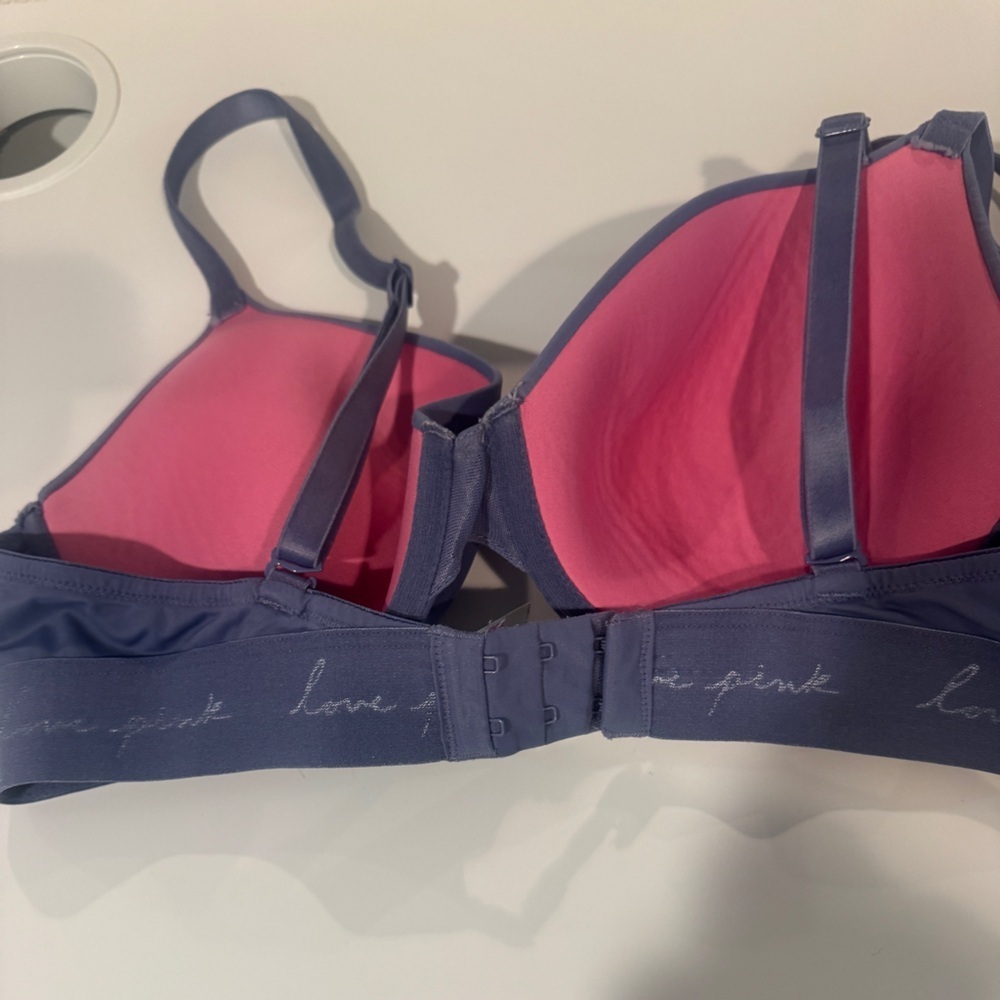PINK Victoria's Secret Deep Blue bra - Picture 3 of 5