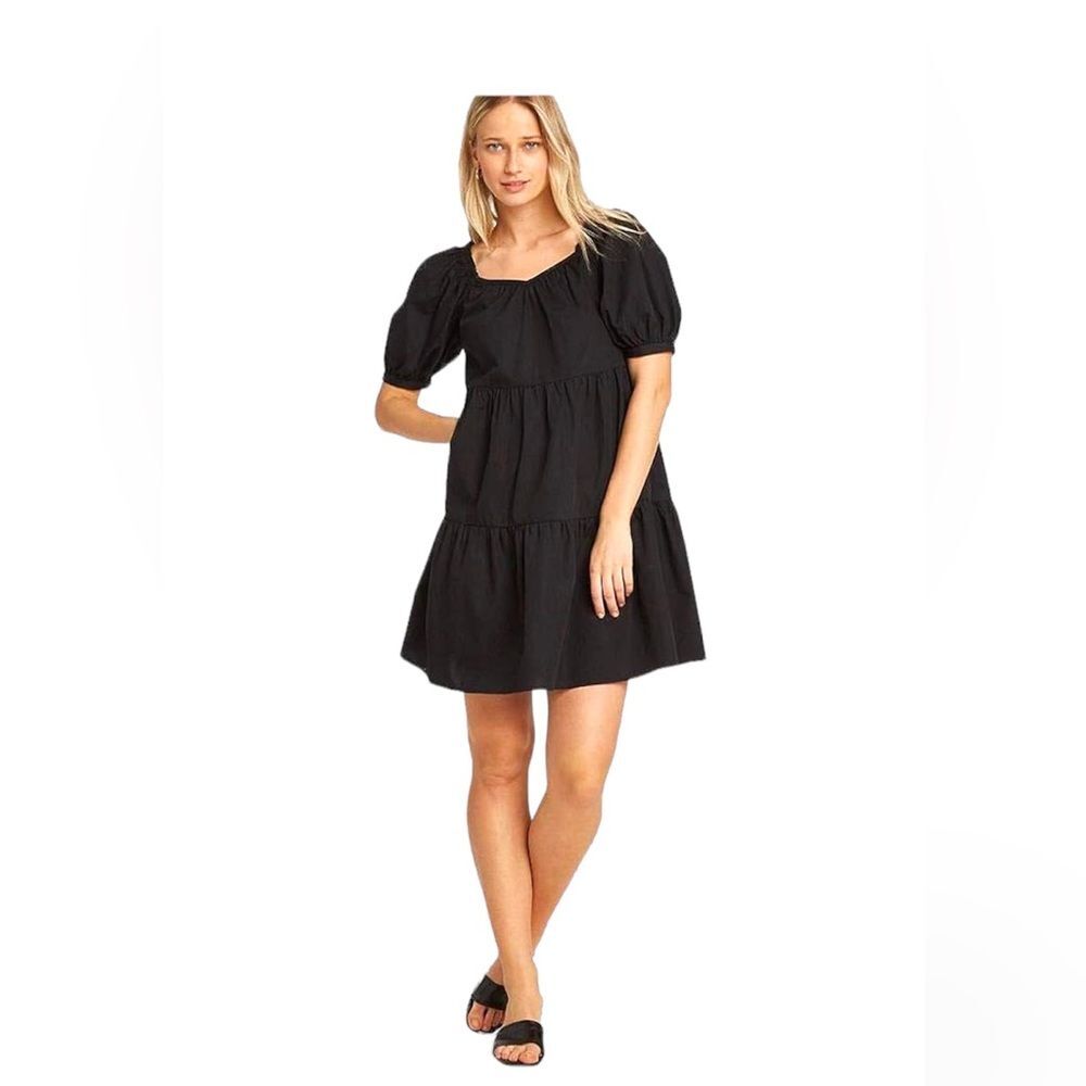 Who What Wear x Target Tiered Baby Doll Dress Summer Cotton Breathable Medium