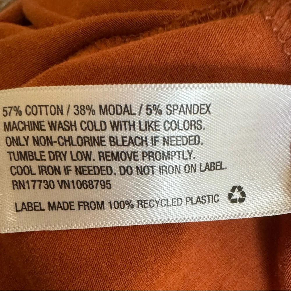 a new day Women's Rust Long Sleeve Top - Picture 5 of 5