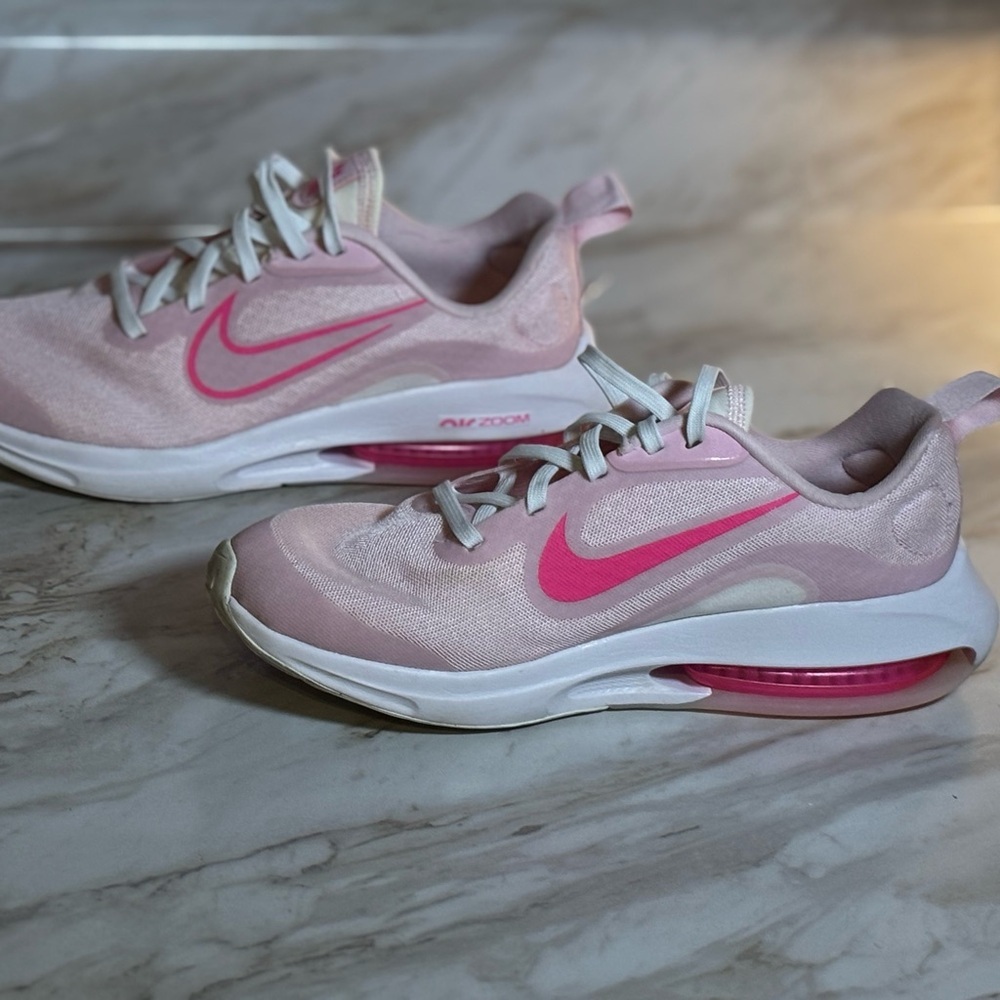 Nike Air Zoom Arcadia 2 Pink Sneakers Women’s 7.5 (6Y) Athletic Shoes - Picture 2 of 7