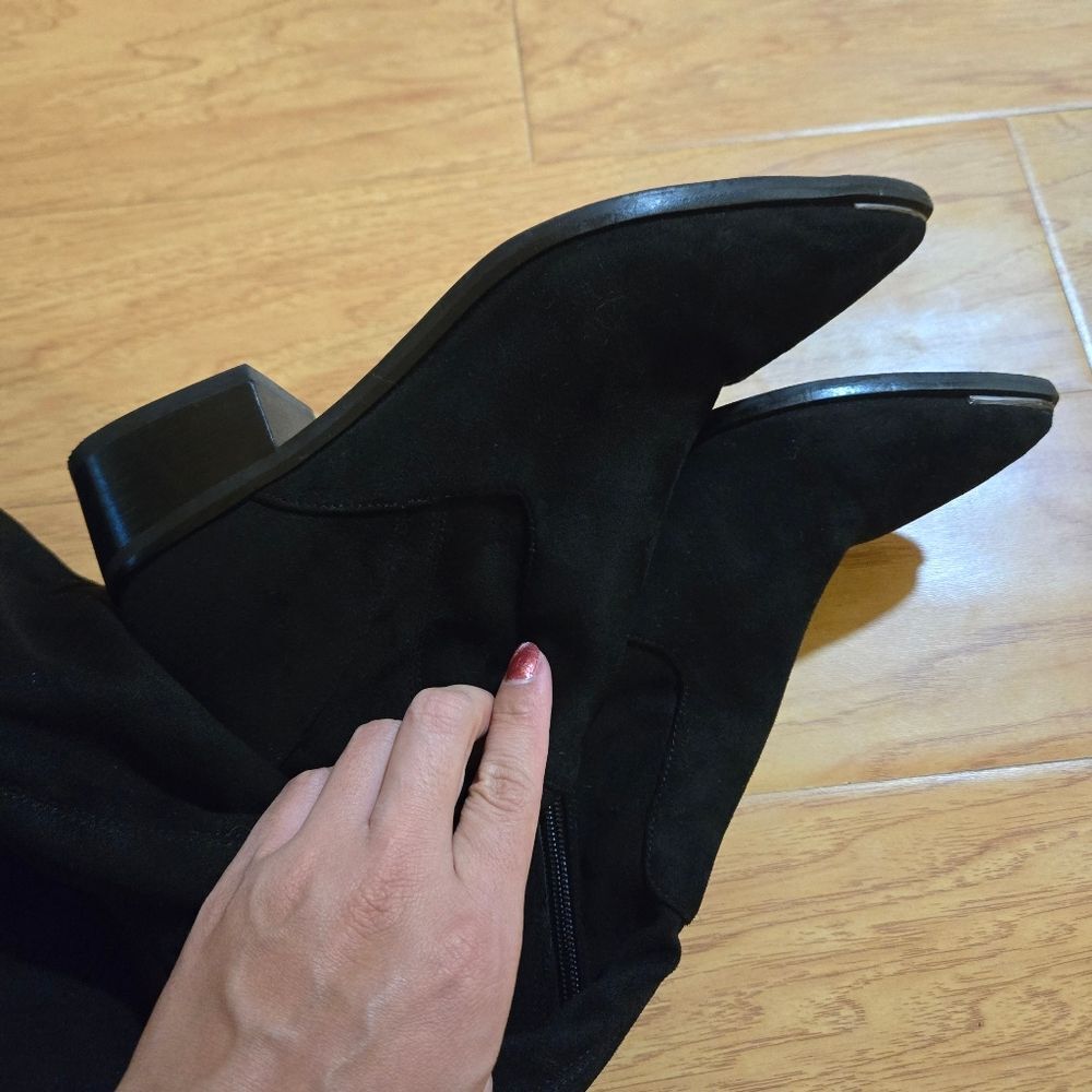 Marc Fisher Black Yuna Over The Knee Boots Size 7 - Picture 8 of 11
