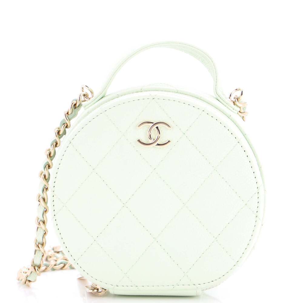 Chanel Handle With Care Round Vanity #242806C34B