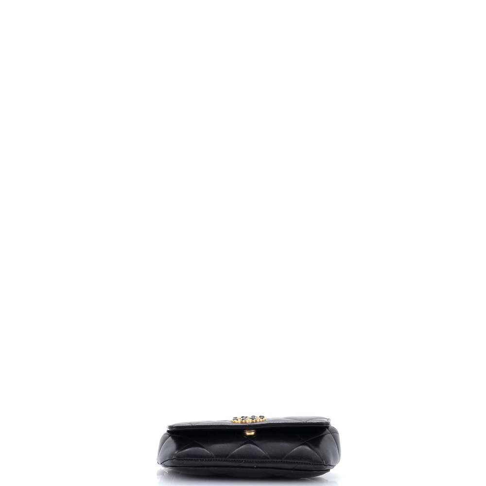 Chanel 19 Glasses Case With Chain #242841C30B - Picture 4 of 7