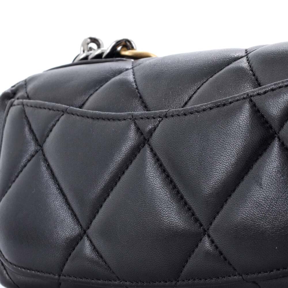 Chanel 19 Glasses Case With Chain #242841C30B - Picture 6 of 7