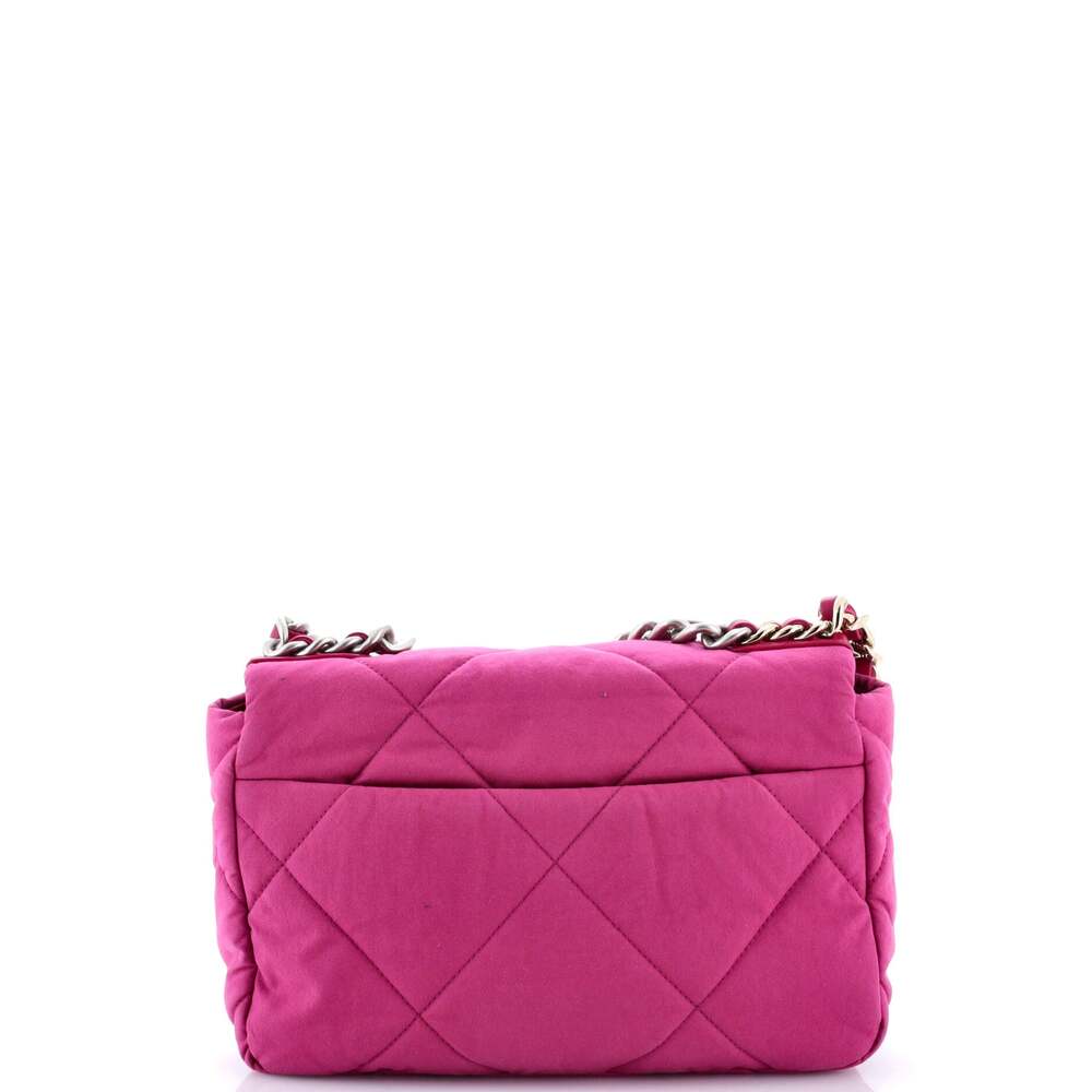 Chanel 19 Flap Bag Quilted Canvas #205380C45B - Picture 3 of 7