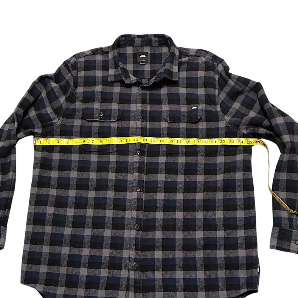 Vans Button Up Flannel Shirt Size XL - Picture 8 of 8